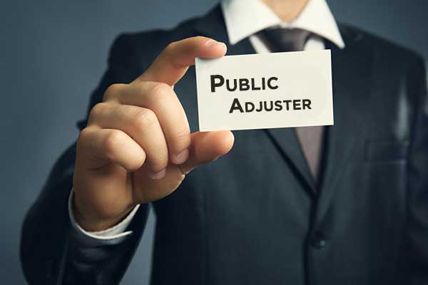 public insurance adjuster
