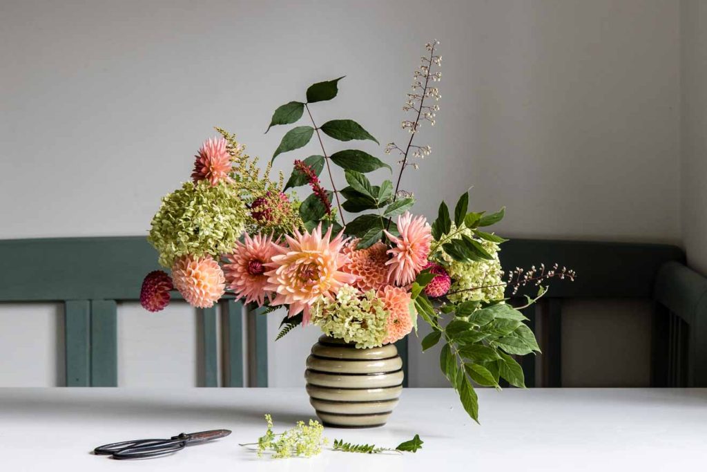 Vase Dahlia